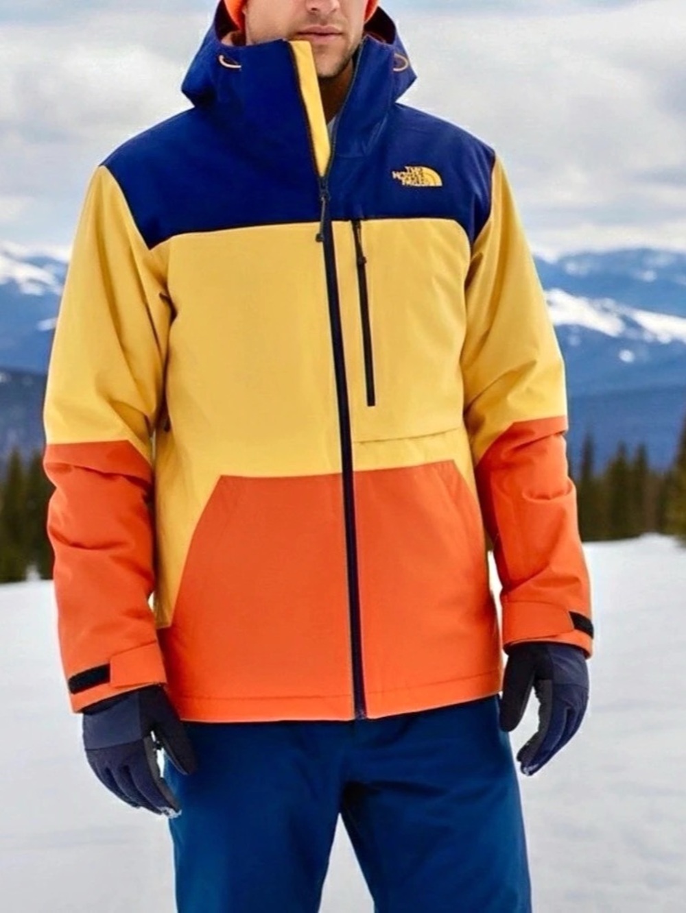 The North Face Steep Series Color Block Ski Jacket XL
